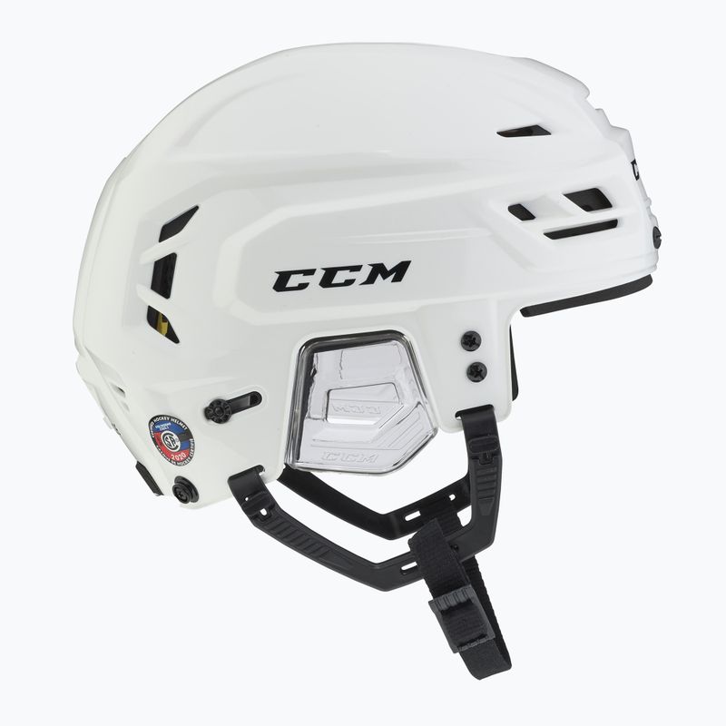 CCM Tacks 210 weißer Eishockeyhelm 3