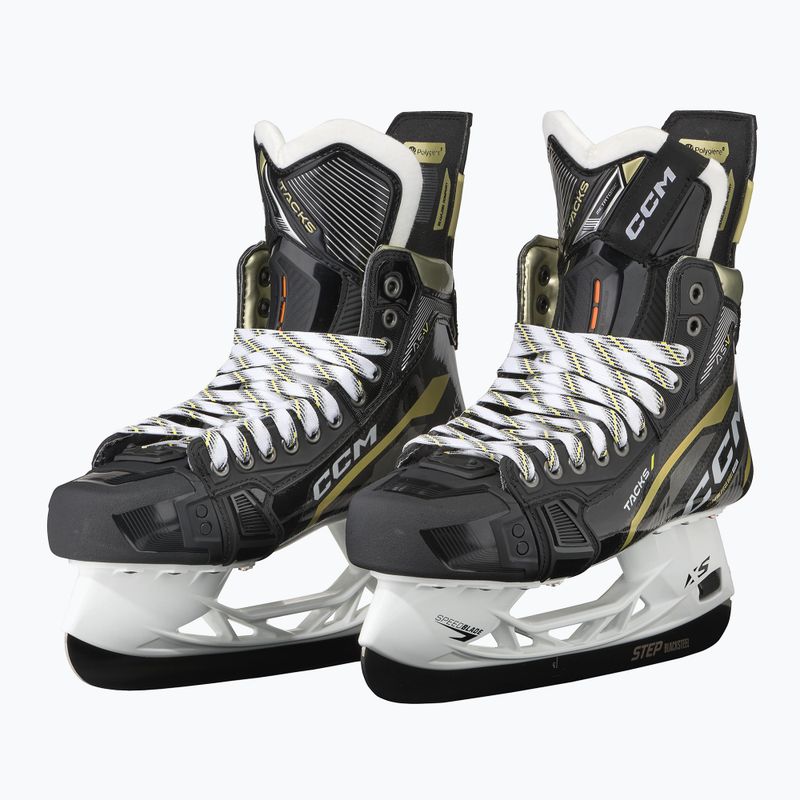 Herren Eishockey Schlittschuhe CCM Tacks AS-V Pro SR schwarz 4