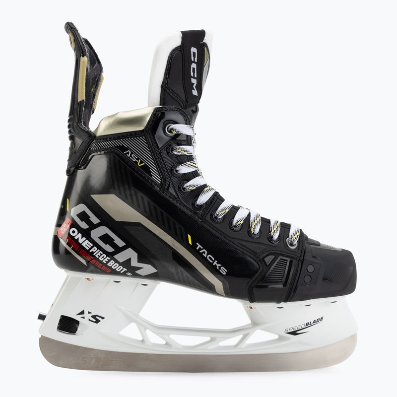 Herren Eishockey Schlittschuhe CCM Tacks AS-V SR schwarz 2