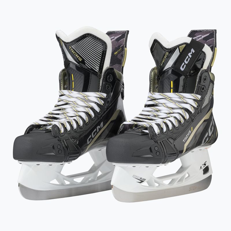 CCM Tacks Herren Eishockey Schlittschuhe AS-590 SR schwarz 4