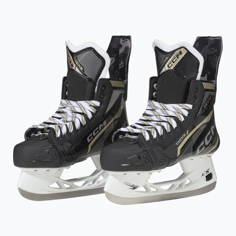 CCM Tacks Hockey Schlittschuhe AS-570 INT schwarz 4