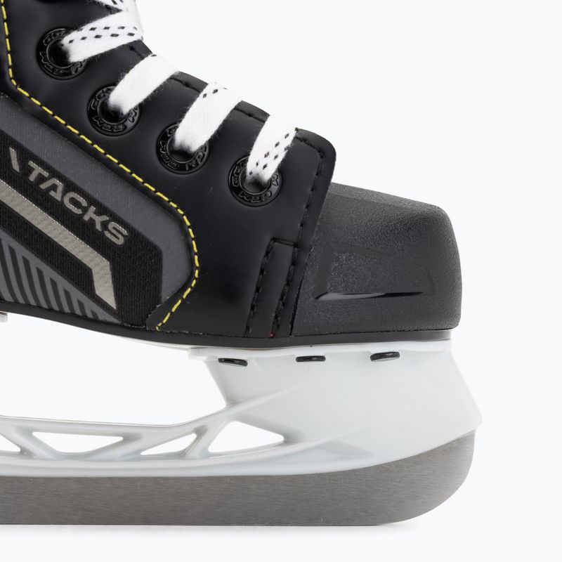 CCM Tacks AS-550 YTH schwarz Kinder Eishockey Schlittschuhe 7