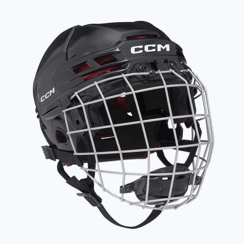 Kinder-Hockeyhelm CCM Tacks 70 Combo JR Black