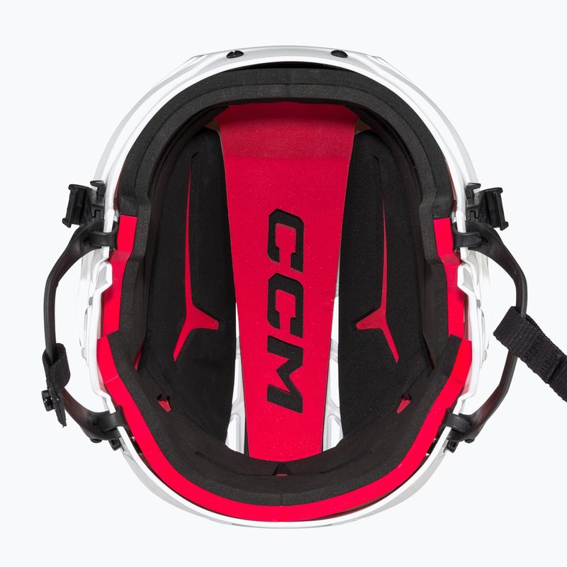 CCM Tacks 70 Combo Kinder Hockey Helm weiß 4109867 13