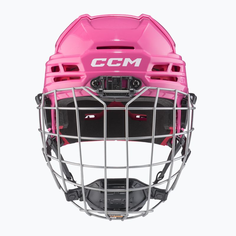 CCM Tacks 70 Combo rosa Kinder-Hockeyhelm 2