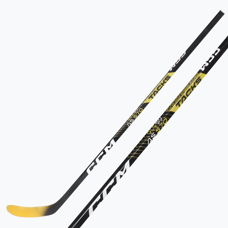 CCM Tacks Kinder-Hockeyschläger AS-570 JR schwarz 6