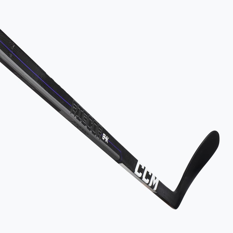 CCM Ribcor 84K JR schwarzer Hockeyschläger für Kinder 2