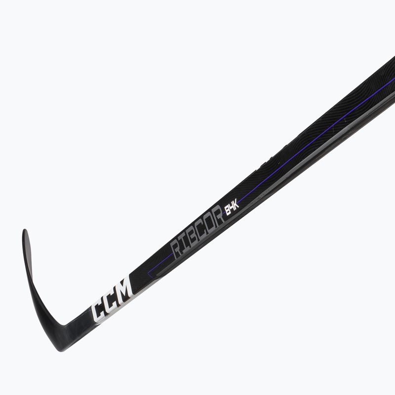 CCM Ribcor 84K JR schwarzer Hockeyschläger für Kinder 3
