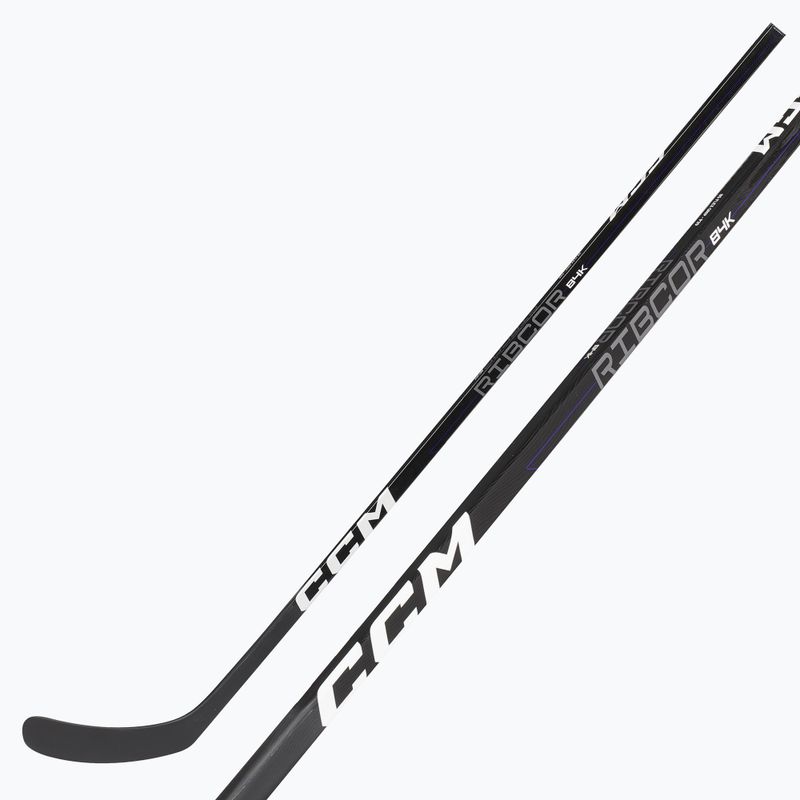 CCM Ribcor 84K JR schwarzer Hockeyschläger für Kinder 6