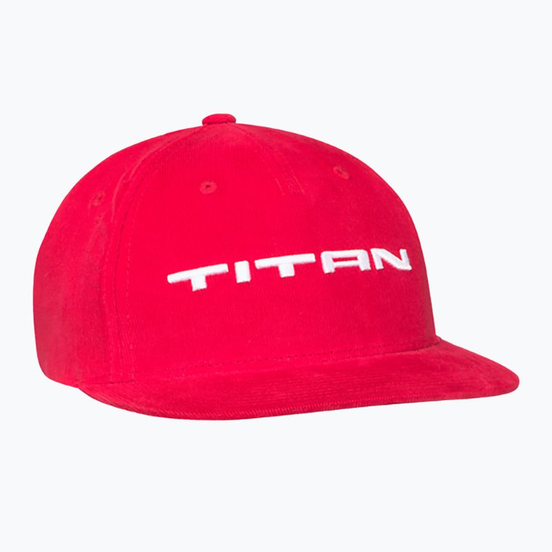 CCM Titan Flatbrim Snapback SR Baseballkappe rot