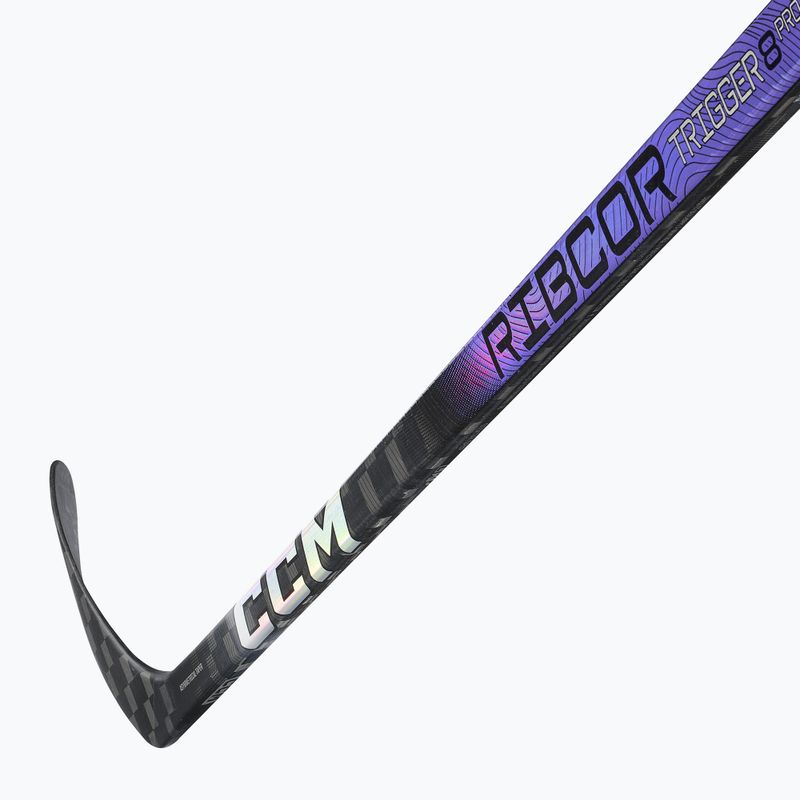 CCM Ribcor Trigger 8 Pro SR Hockeyschläger schwarz 3
