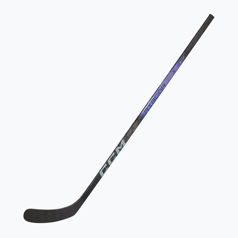 CCM Ribcor Trigger 8 Pro YTH schwarz Kinder Hockeyschläger