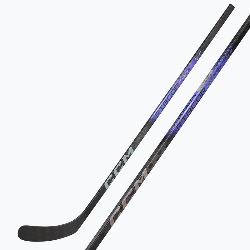 CCM Ribcor Trigger 8 Pro YTH schwarz Kinder Hockeyschläger 6