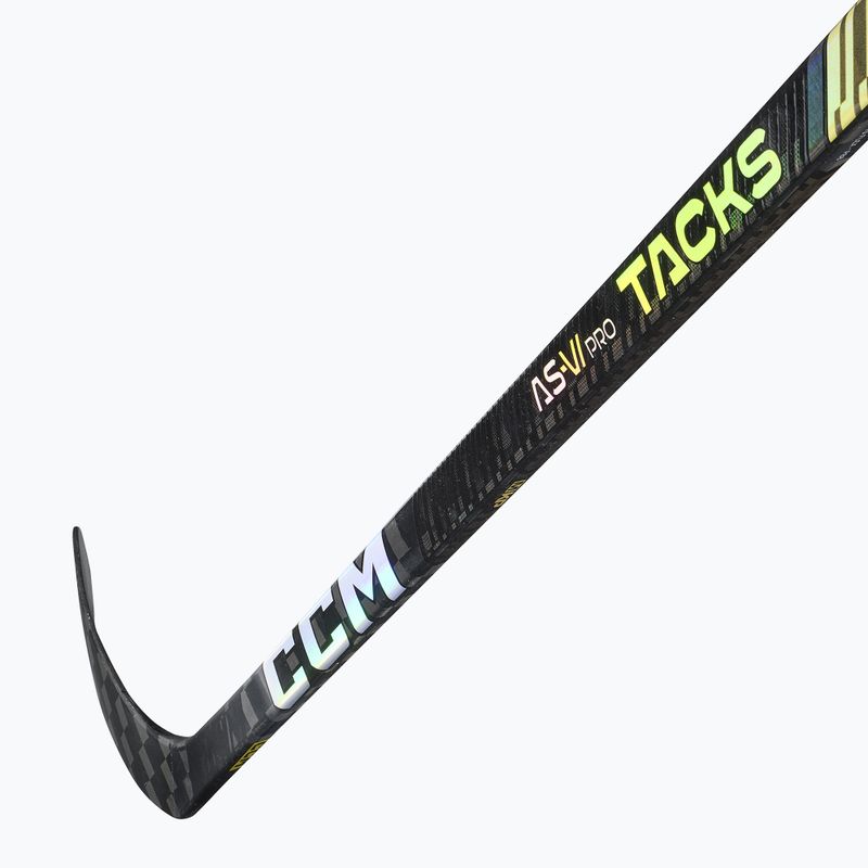 CCM Tacks AS-VI Pro INT Hockeyschläger schwarz 4
