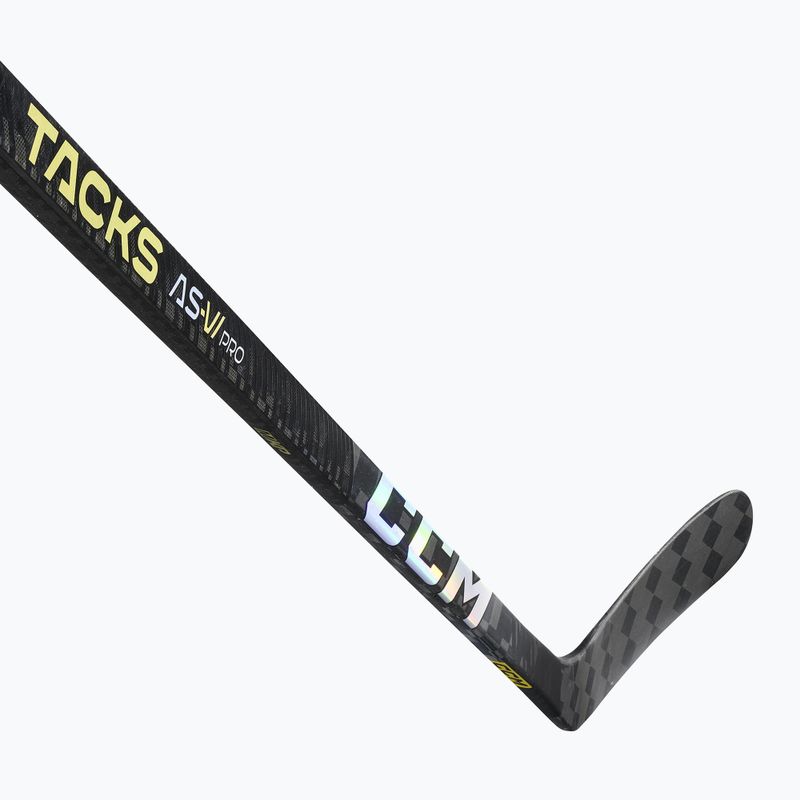 CCM Tacks As-VI Pro JR Hockeyschläger für Kinder schwarz 2