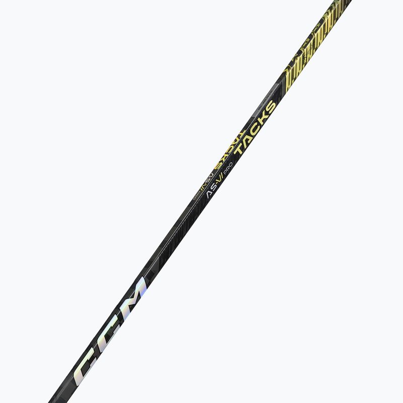CCM Tacks As-VI Pro JR Hockeyschläger für Kinder schwarz 5