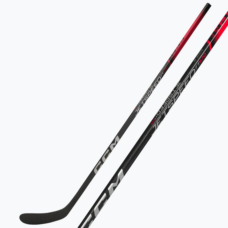 CCM JetSpeed Hockeyschläger FT670 SR schwarz 6