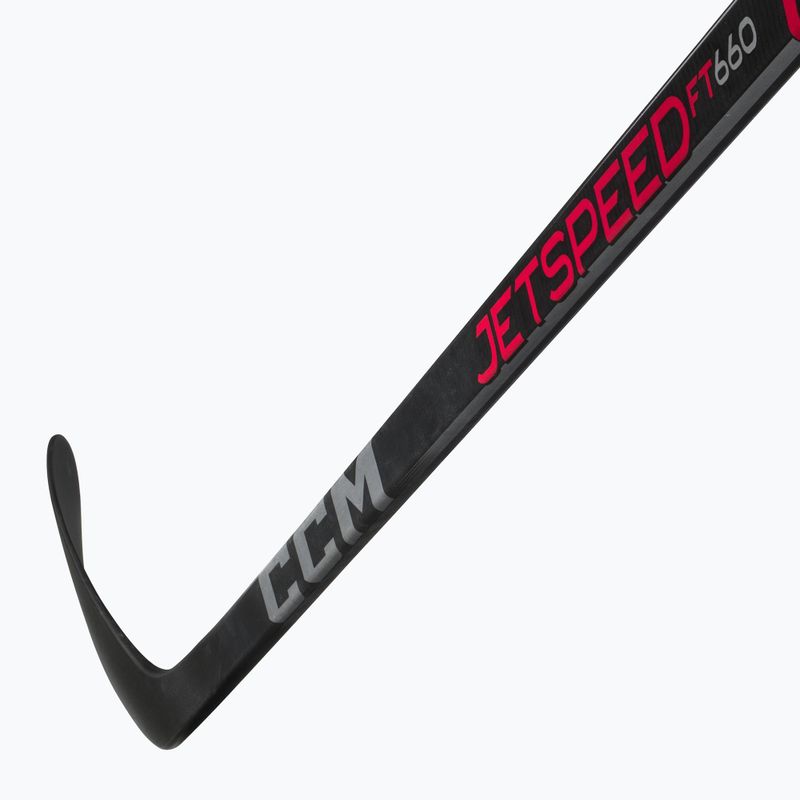 CCM JetSpeed Hockeyschläger FT660 INT schwarz 3