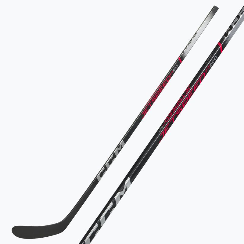 CCM JetSpeed Hockeyschläger FT660 INT schwarz 6