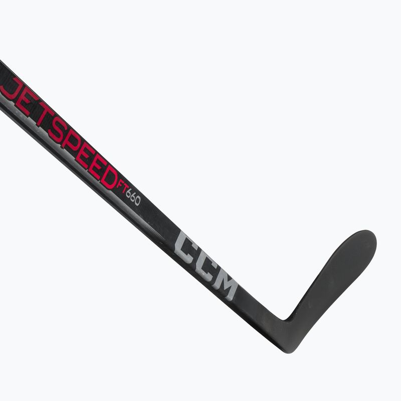 CCM JetSpeed Kinder-Hockeyschläger FT660 YTH schwarz 2