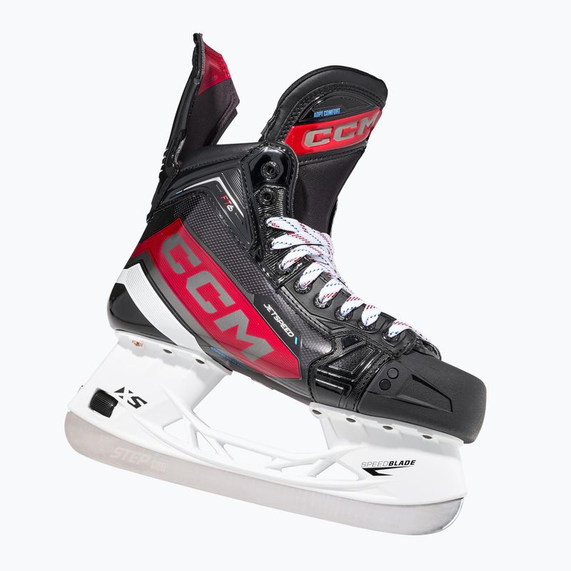 CCM Herren Eishockey Schlittschuhe JetSpeed FT6 SR schwarz 2