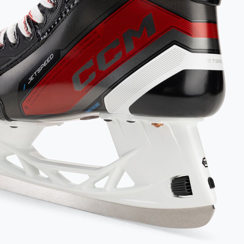 CCM Herren Eishockey Schlittschuhe JetSpeed FT680 SR schwarz 6