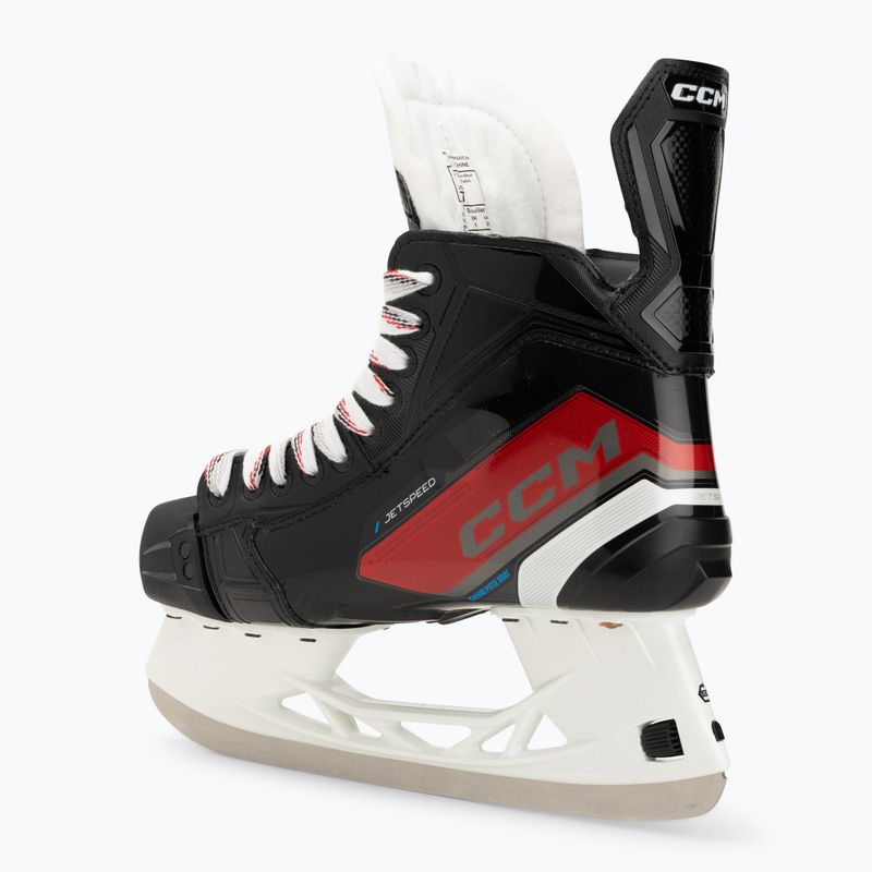 CCM Herren Eishockey Schlittschuhe JetSpeed FT670 SR schwarz 3