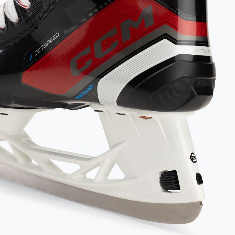 CCM Herren Eishockey Schlittschuhe JetSpeed FT670 SR schwarz 6