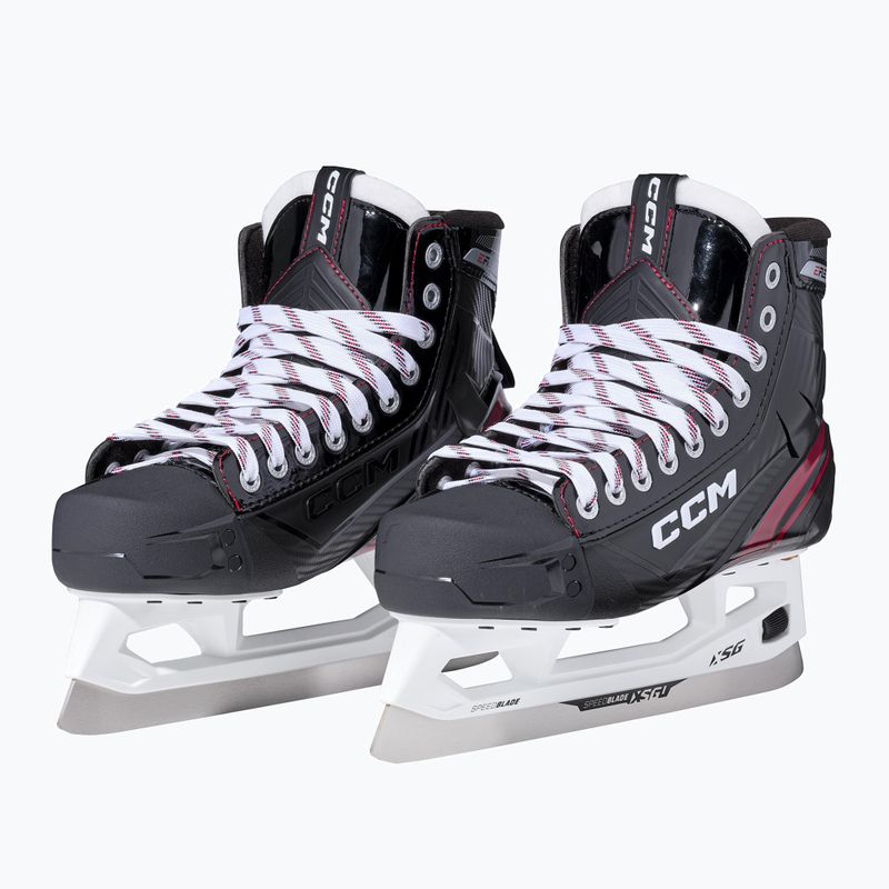 CCM Herren Goalie Hockey Schlittschuhe EFlex 6.5 SR schwarz 4