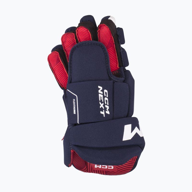 Kinder-Eishockeyhandschuhe CCM Next JR navy/white 3