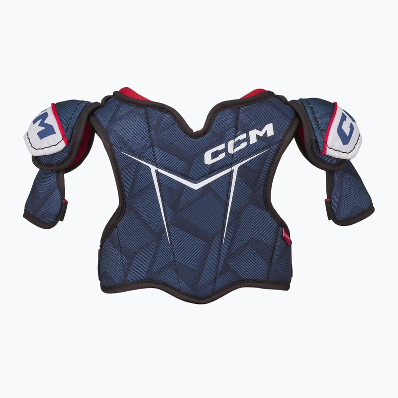 Kinder-Hockey-Schultergurte CCM Next YTH navy/weiß 2