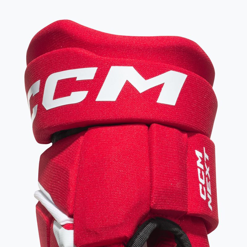 Hockeyhandschuhe Kinder CCM Next JR red/white 4
