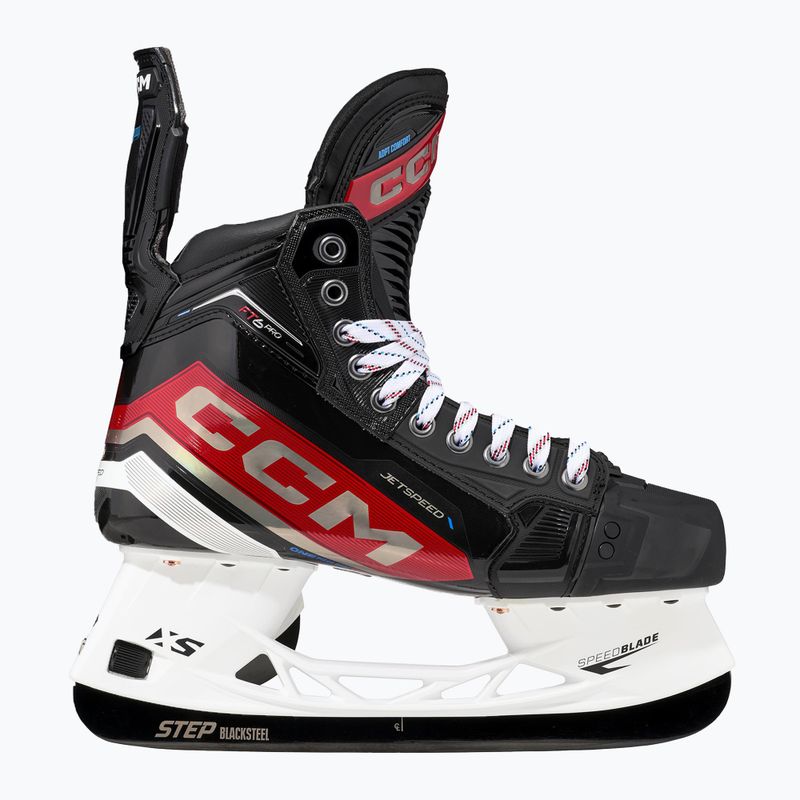 CCM Herren Eishockey Schlittschuhe JetSpeed FT6 Pro SR schwarz