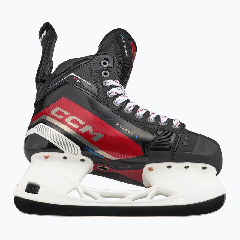 CCM Herren Eishockey Schlittschuhe JetSpeed FT6 Pro SR schwarz 3