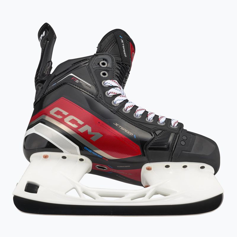 CCM Herren Eishockey Schlittschuhe JetSpeed FT6 Pro SR Wide schwarz 3