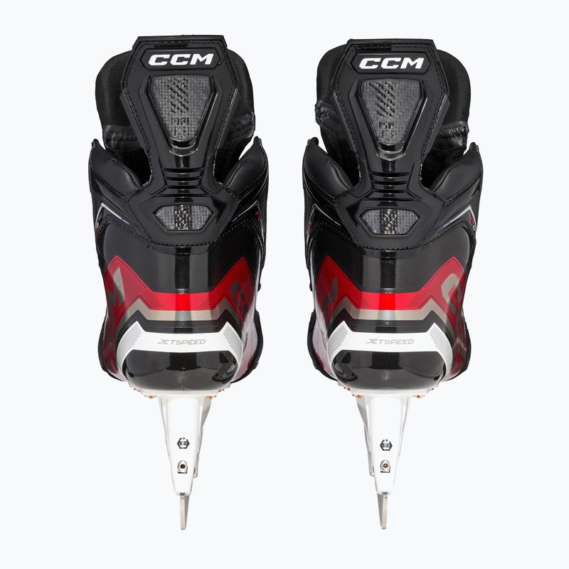 CCM Herren Eishockey Schlittschuhe JetSpeed FT6 Pro SR Wide schwarz 6