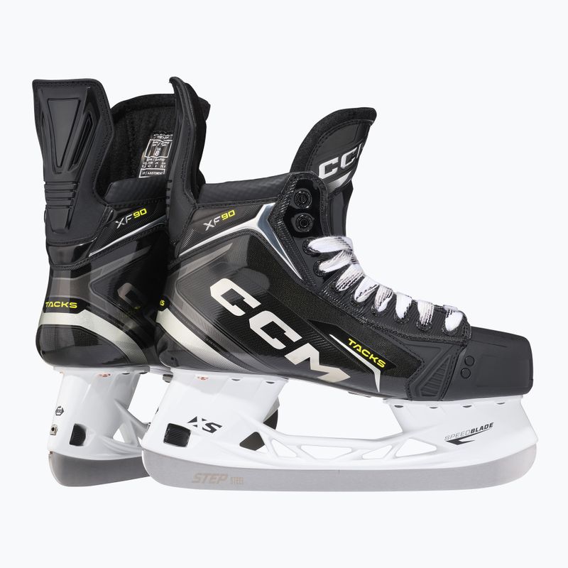 Herren Eishockey Schlittschuhe CCM Tacks XF90 SR schwarz