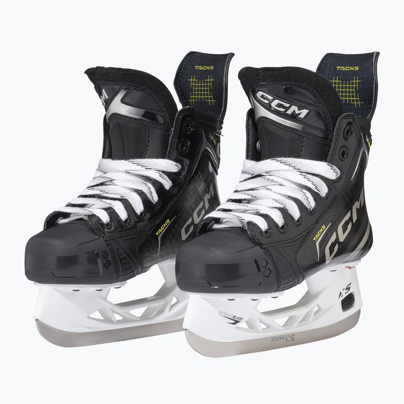 CCM Tacks Hockey Schlittschuhe XF80 INT schwarz 2