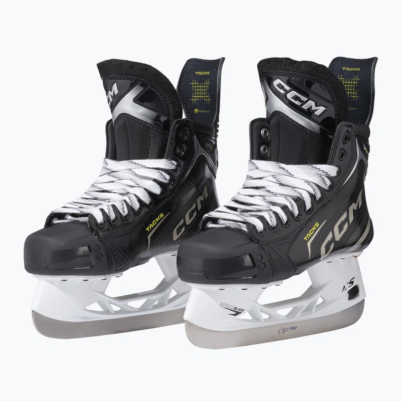 Herren Eishockey Schlittschuhe CCM Tacks XF80 SR Wide schwarz 2