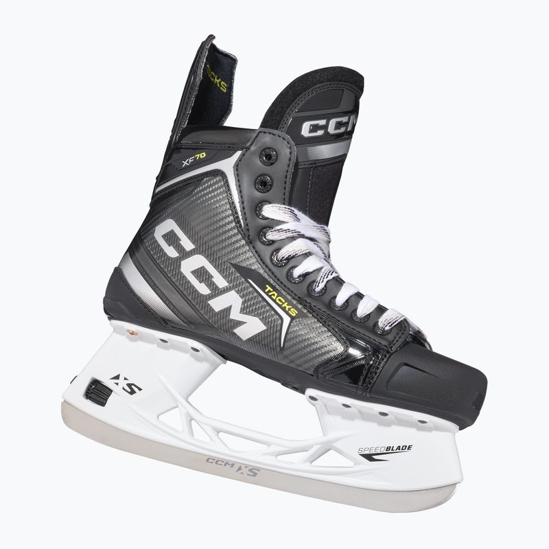 Herren Eishockey Schlittschuhe CCM Tacks XF70 SR schwarz 6