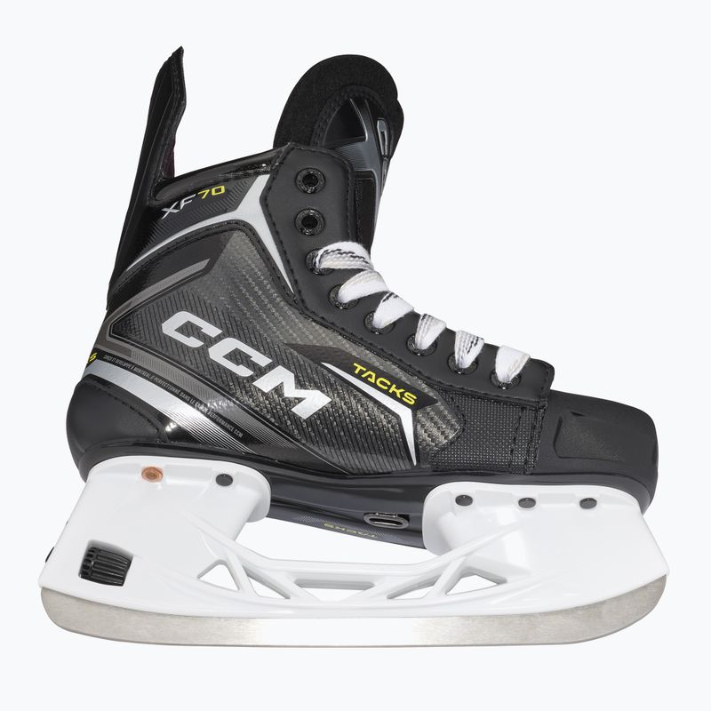 CCM Tacks Hockey Schlittschuhe XF70 INT schwarz 5