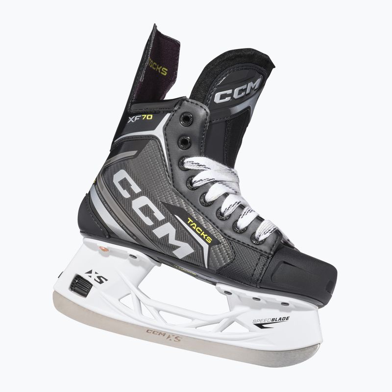 CCM Tacks Hockey Schlittschuhe XF70 INT schwarz 6