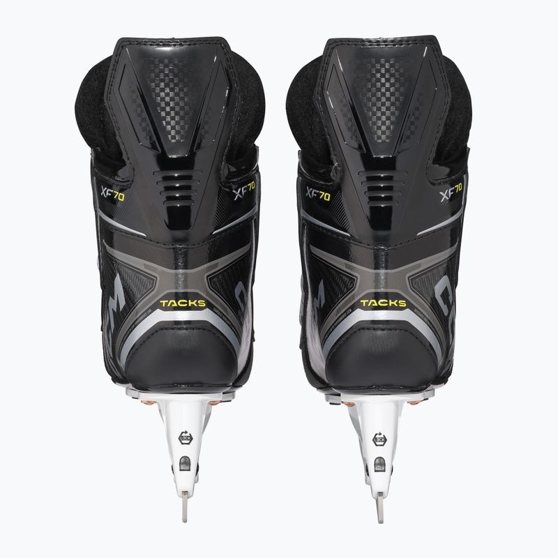 Kinder Eishockey Schlittschuhe CCM Tacks XF70 JR schwarz 4