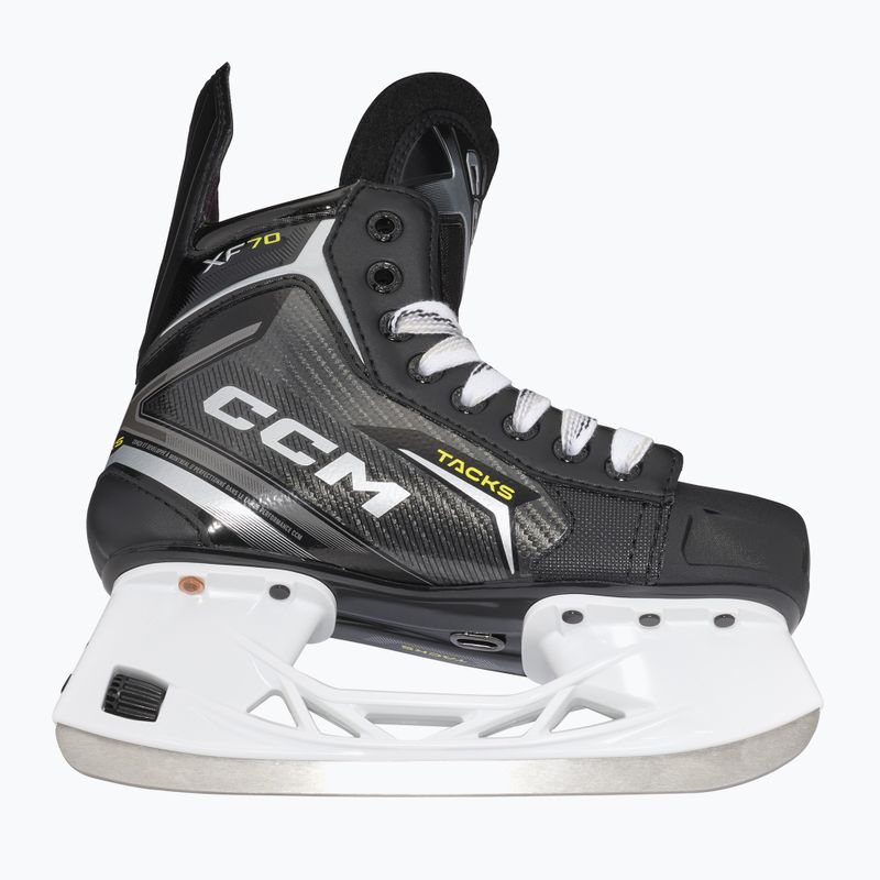 Kinder Eishockey Schlittschuhe CCM Tacks XF70 JR schwarz 5
