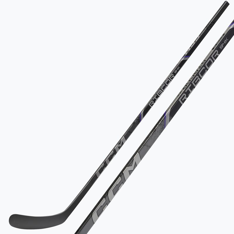 CCM Ribcor 94K YTH schwarzer Hockeyschläger für Kinder 6