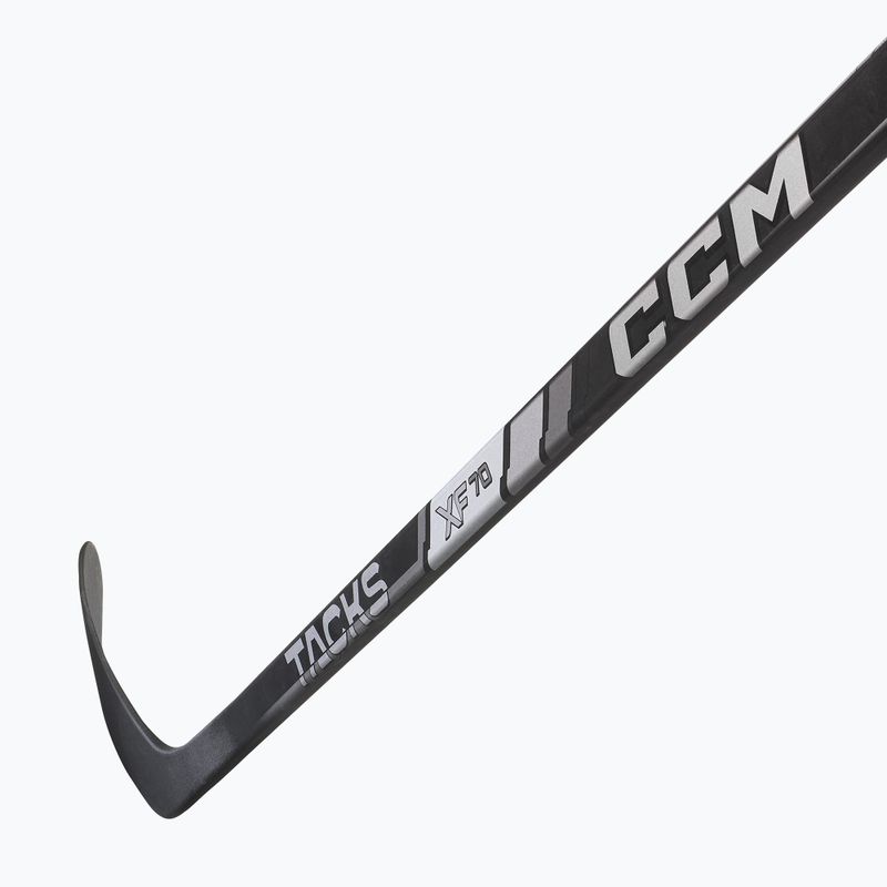 CCM Tacks XF70 SR Hockeyschläger schwarz 3