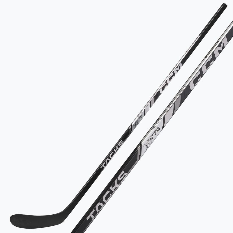 CCM Tacks XF70 SR Hockeyschläger schwarz 6