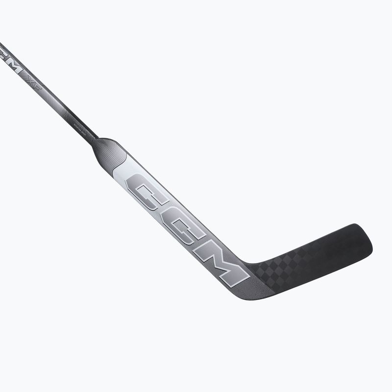 Kinder-Eishockey-Torwartstock CCM XF JR white/grey 2