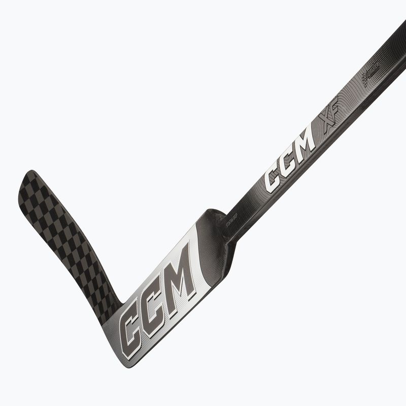 Kinder-Eishockey-Torwartstock CCM XF JR white/grey 3
