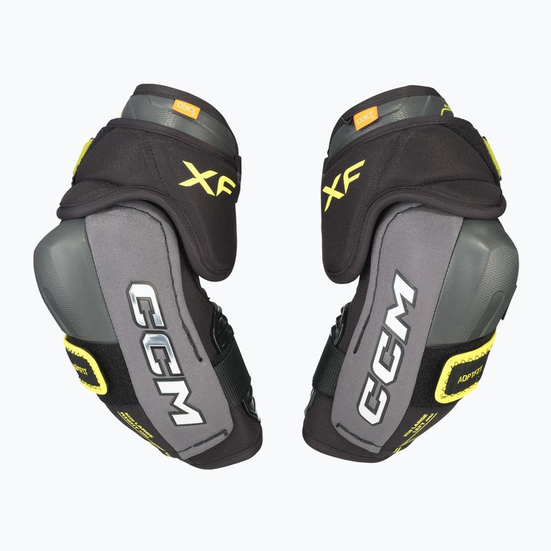 CCM Tacks XF SR Eishockey Ellenbogenschoner schwarz